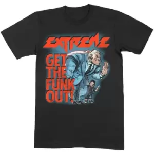 image of Extreme - Get the Funk Out Bouncer Unisex XX-Large T-Shirt - Black