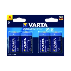 Image of Longlife Power D Battery (Pack of 4) 04920121414