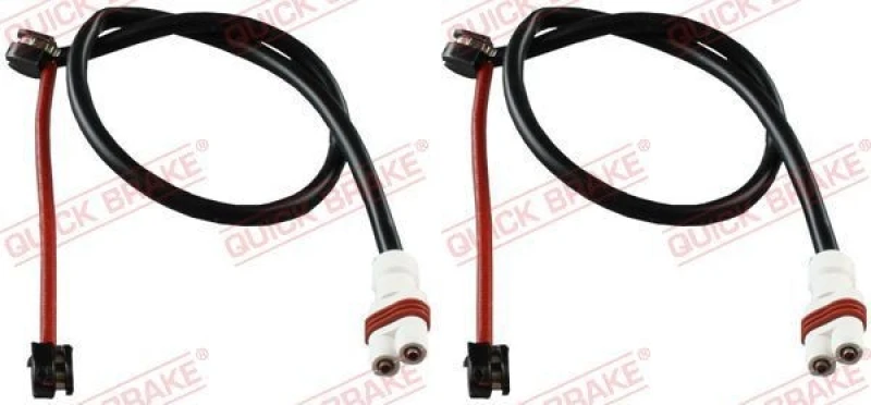 Image of QUICK BRAKE Brake pad wear sensor QUICK BRAKE WS 0338 A