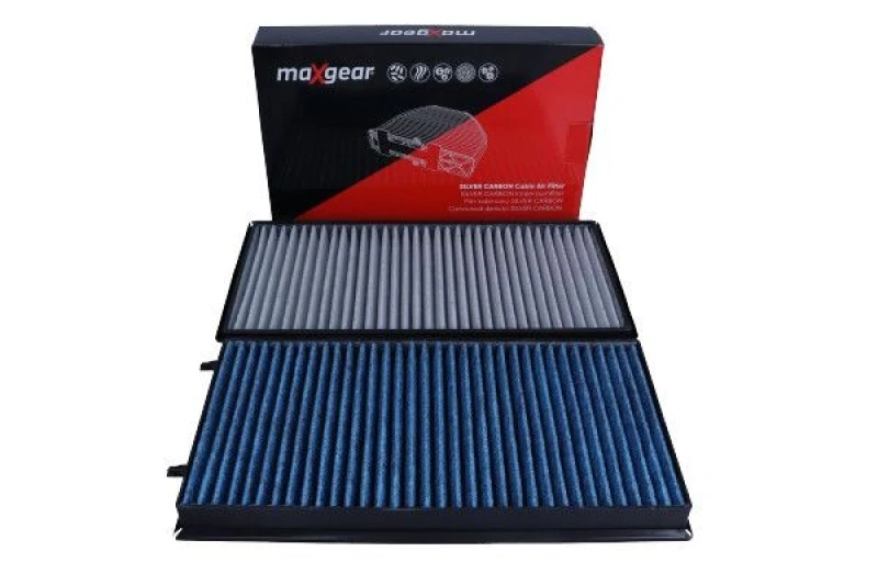 Image of MAXGEAR 26-1865 Pollen filter SILVER CARBON with anti-allergic effect Filter,interior air (424)