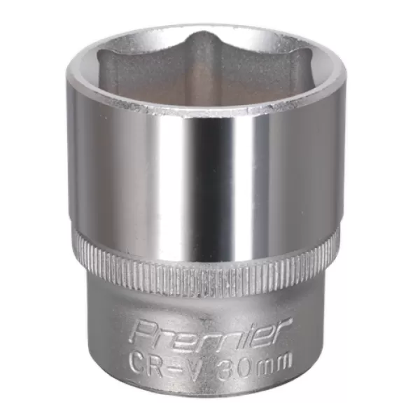 image of Genuine SEALEY S1230 WallDrive&#174; Socket 30mm 1/2Sq Drive