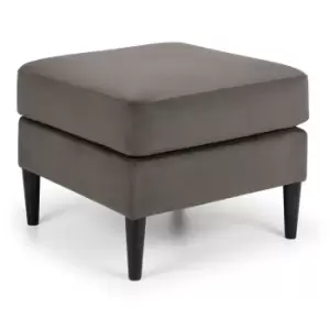 Julian Bowen Hayward Ottoman Grey