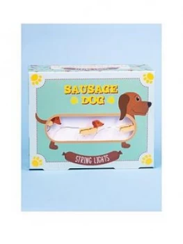 Fizz Sausage Dog Mini String Lights