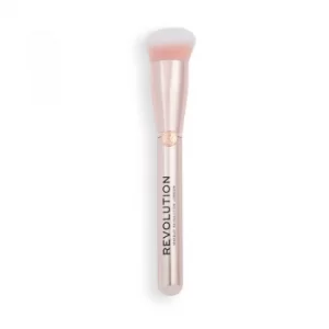 Image of Makeup Revolution Create Angled Foundation Brush R8