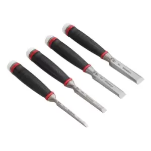 image of 390673 HDCS4 Heavy-Duty Chisel Set 4 Piece 12-32mm HUL390673 - Hultafors