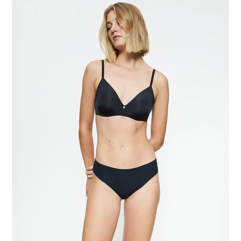 Image of Triumph Pretty Micro High-Cut Briefs Black Polyamide S