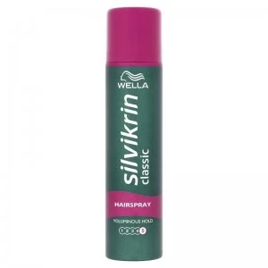 image of Wella Silvikrin Classic Voluminous Hold Hairspray 250ml