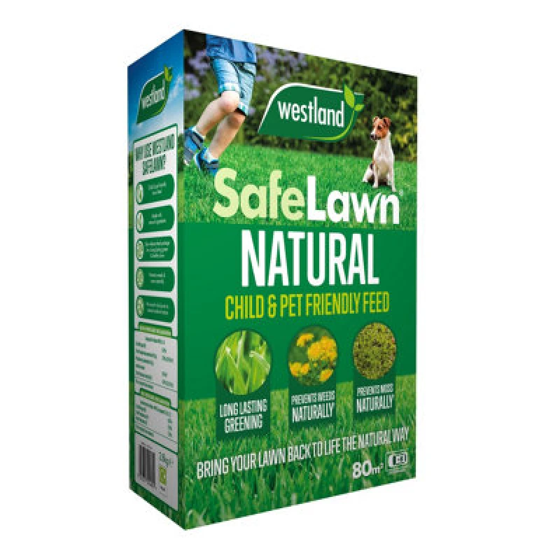 Image of Westland SafeLawn Child & Pet Friendly Lawn Feed - 80m2