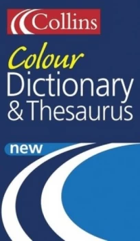 Image of Collins Colour Dictionary and Thesaurus. Paperback