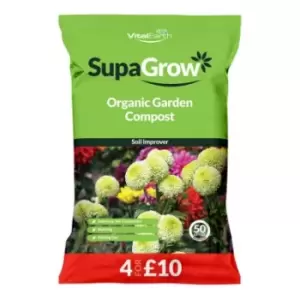 Image of SupaGrow Organic Garden Compost 50 Litre