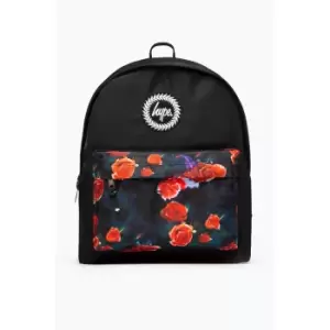 Hype Rose Backpack (One Size) (Black/Red)