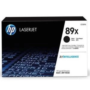Image of HP 89X Black Laser Toner Ink Cartridge