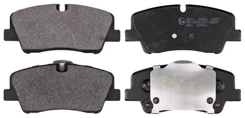 Image of A.B.S. 35212 Brake pad set with acoustic wear warning Brake Pad Set,disc brake (402)