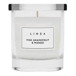 Image of Linea Glass Candle - Pink