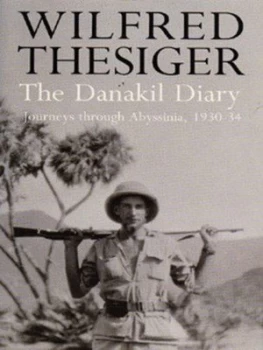 Image of The Danakil Diary by Wilfred Thesiger Hardback