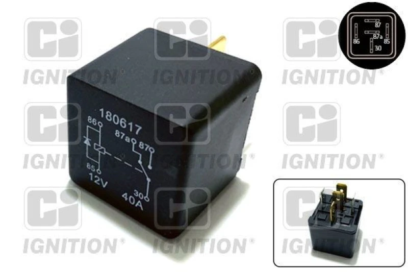 Image of QUINTON HAZELL Fuel pump relay QUINTON HAZELL XRL116