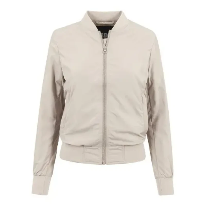 Image of Urban Classics Womens urban classic bomber light parka Blanc Female M