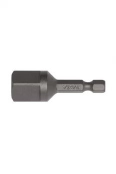 Image of Teng Tools ACCSDA1412 50mm Bit Adaptor - 1/4" Hex - 1/2" Square