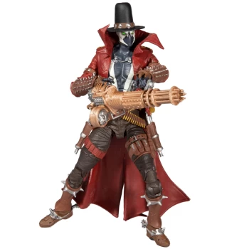 image of McFarlane Spawn 7 Action Figure - Gunslinger Spawn (Gatling Gun)