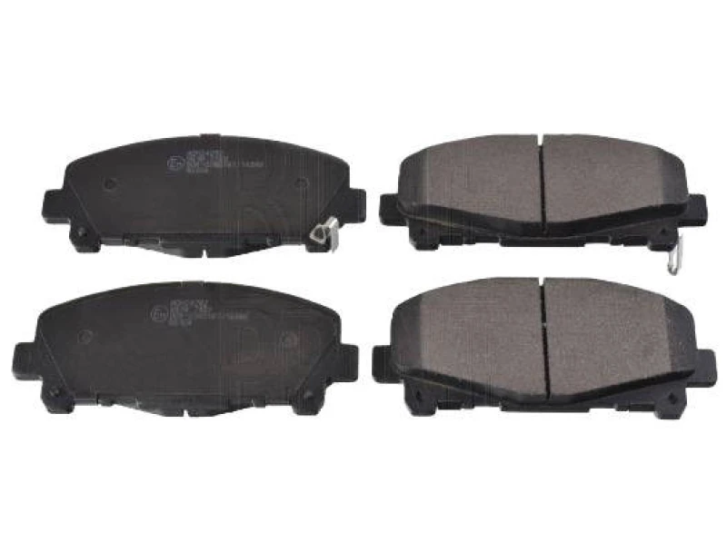 Image of Blue PRINT ADH24282 Brake pad set Front Axle, with acoustic wear warning Brake Pad Set,disc brake (402)