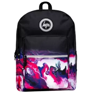 image of Hype Gradient Marble Utility Backpack (One Size) (Purple/Pink/Black)