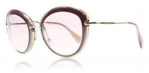 image of Miu Miu MU50RS Sunglasses Purple TKW4M2 54mm