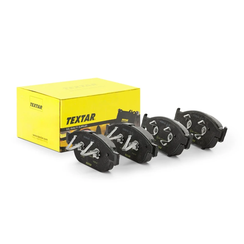 Image of TEXTAR 2515802 Brake pad set Q+ prepared for wear warning indicator Brake Pad Set,disc brake (402)