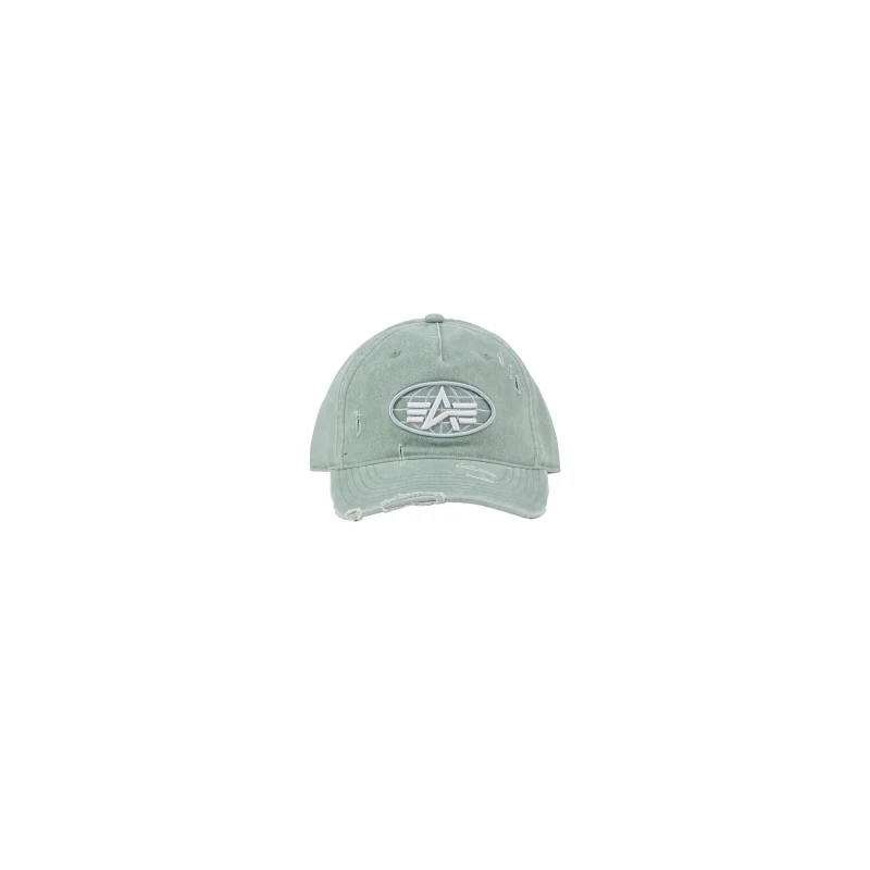 Image of alpha industries Baseball cap Alpha Industries World Acid Vert Unisex TU