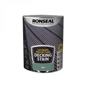 Ronseal Ultimate Protection Decking Stain Sage 5 litre