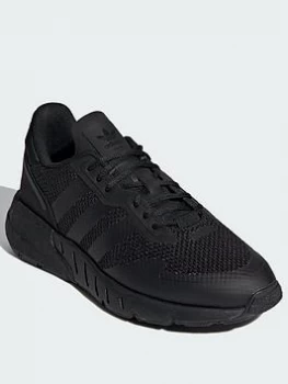 Image of adidas Originals ZX 1K Boost Junior - Black, Size 4