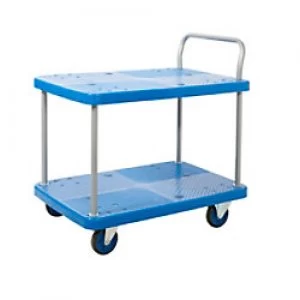 Image of GPC Shelf Trolleys Blue Lifting Capacity Per Shelf: 150kg 600mm x 930mm x 900mm