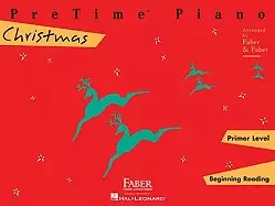 Image of pretime piano christmas primer level beginnning reading