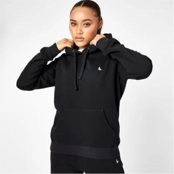 image of Jack Wills Astbury Pheasant Logo Hoodie - Black