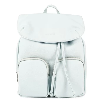 image of Jack Wills PU Pebble Backpack - Blue