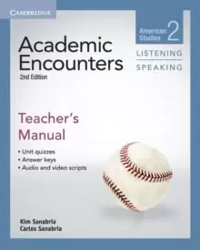 Image of Academic Encounters Level 2 Teacher's Manual Listening and Speaking : American Studies