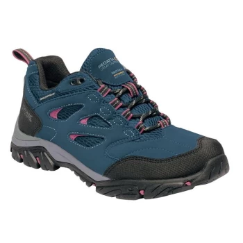 Image of Regatta Lady Holcombe IEP Low Walking Shoes - Blue