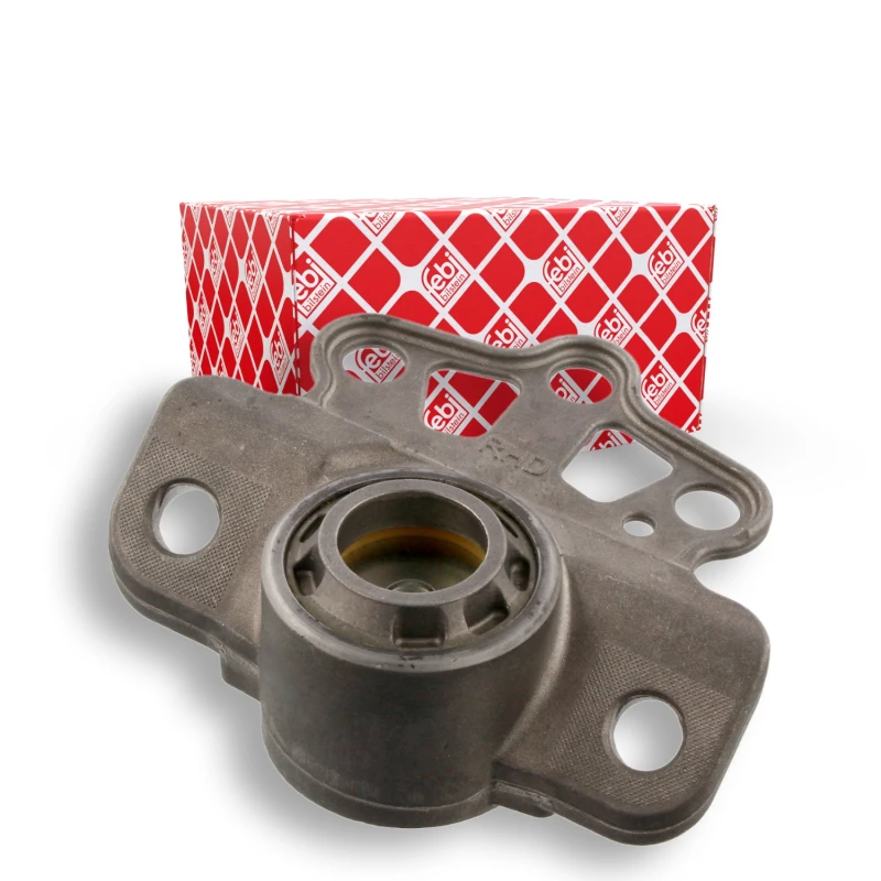 Image of FEBI BILSTEIN 36815 Top strut mount Rear Axle Right, without ball bearing PU (Polyurethane), Aluminium Suspension Strut Support Bearing (1180)