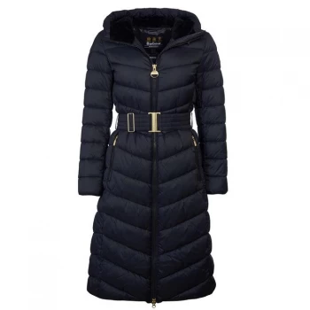 Image of Barbour International Lineout Quilt - Black