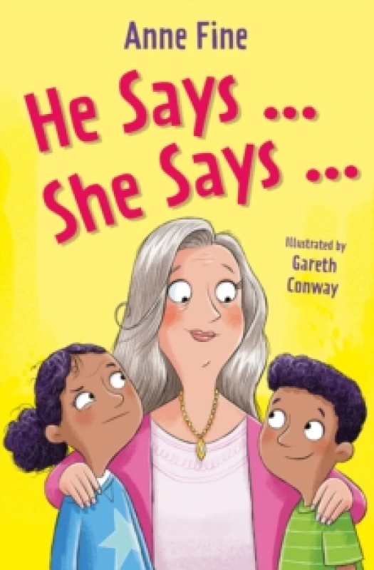 Image of He says...she says... - Anne Fine - Paperback - Used