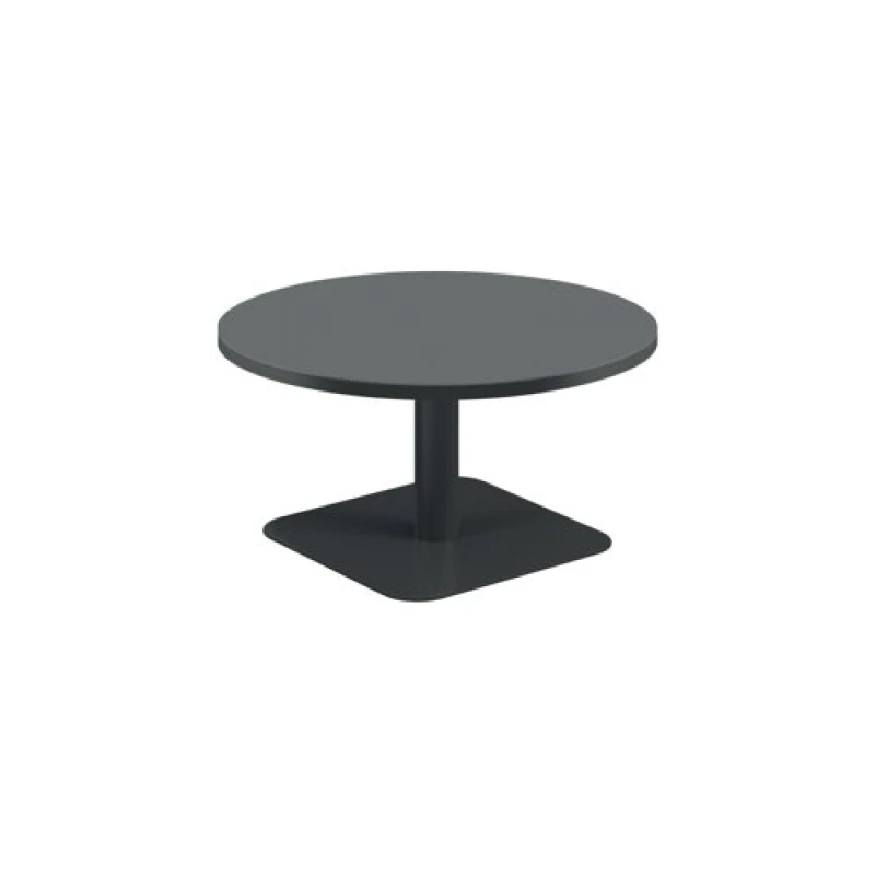 Image of Jemini Origin Round Coffee Table 800x430mm Black KF800169