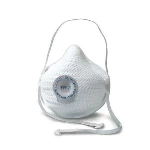 Image of Moldex FFP2 Mask Valve White MediumLarge White Ref M3105 Pack of 10 Up