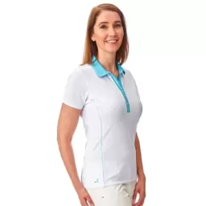 image of Under Par Golf Polo Ladies - White