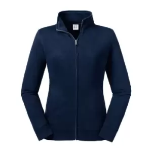 Image of Russell Womens/Ladies Authentic Sweat Jacket (L) (French Navy)