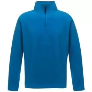 image of Professional MICRO Half-Zip Fleece mens Fleece jacket in Blue - Sizes UK S,UK M,UK L,UK XL