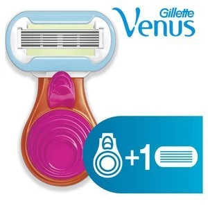 image of Gillette Venus Snap Womens Portable Razor