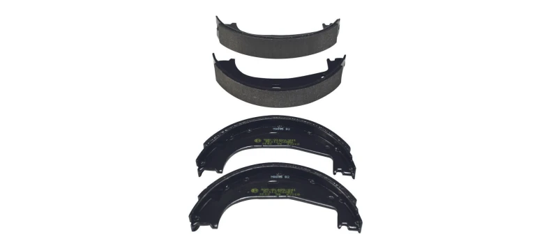 Image of HELLA Handbrake shoes HELLA 8DA 355 050-351