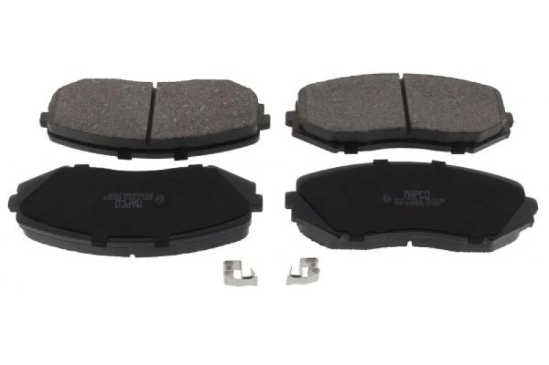 Image of MAPCO 6972 Brake pad set Front Axle, with acoustic wear warning Brake Pad Set,disc brake (402)