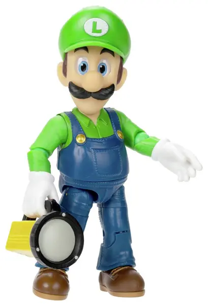 image of Nintendo Super Mario 5' Luigi Figure