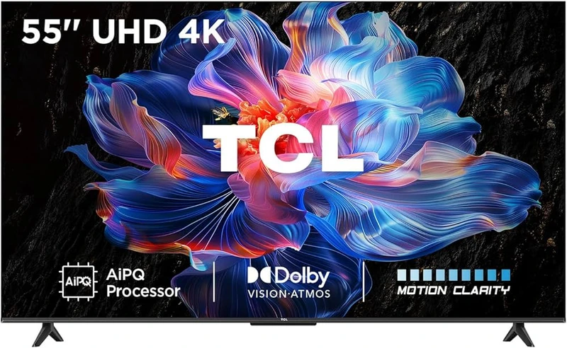Image of TCL 55" 55V6C-UK Smart 4K Ultra HD HDR LED TV