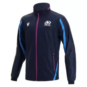 Image of Macron Scotland Full Zip Waterproof Jacket Mens - Blue